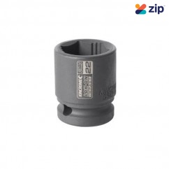 Kincrome K27114 - 22mm 1/2" Drive LOK-ON Impact Socket