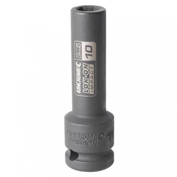 Kincrome K27122 - 10mm 1/2" Drive LOK-ON Deep Impact Socket