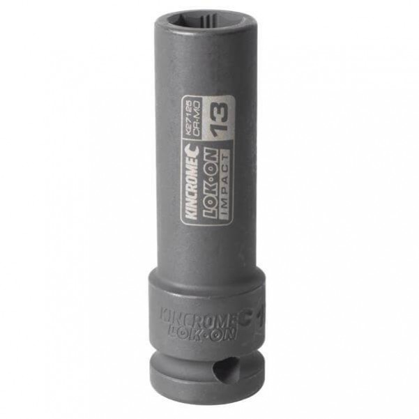 Kincrome K27125 - 13mm 1/2" Drive LOK-ON Deep Impact Socket