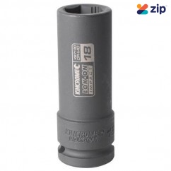 Kincrome K27130 - 18mm 1/2" Drive LOK-ON Deep Impact Socket