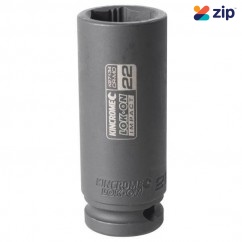 Kincrome K27134 - 22mm 1/2" Drive LOK-ON Deep Impact Socket