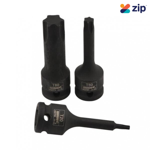 Kincrome K2765 - T45 x 78mm 1/2" Drive TORX Impact Socket Sockets & Accessories