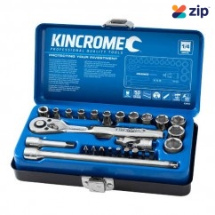 Kincrome K28000 - 26 Piece 1/4" Drive Metric Socket Set