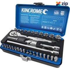 Kincrome K28002A - 33 Pieces 1/4” Drive Socket & Bit Set