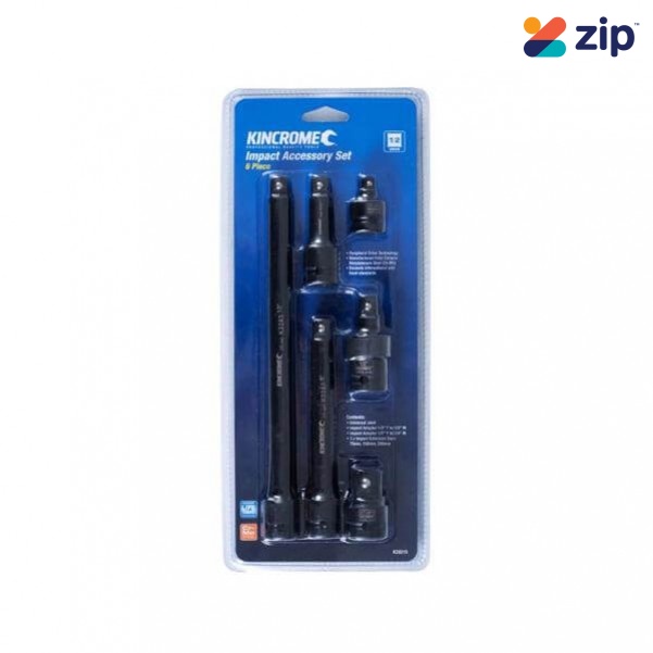 Kincrome K28215 - 6 Piece 1/2" Drive Impact Accessory Set Socket Sets