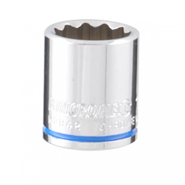 Kincrome K2842 - 17mm 3/8" Square Drive Mirror Polish Metric Socket Sockets & Accessories