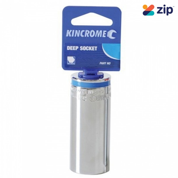 Kincrome K2979 - Deep 1/2" DRIVE 17MM Mirror Polish Socket 9312753972215 Sockets & Accessories