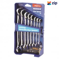 Kincrome K3018 - 8 Piece Imperial Reversible Combination Gear Spanner Set