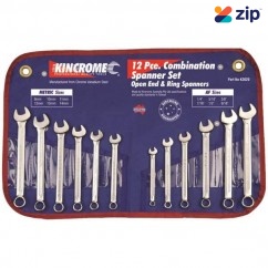 Kincrome K3020 - 12 Piece Combination Spanner Imperial & Metric Set