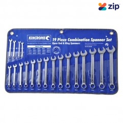 Kincrome K3036 - 19 Piece Combination Spanner Set