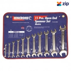 Kincrome K3040 - 11 Piece Open End Metric Spanner Set Spanner