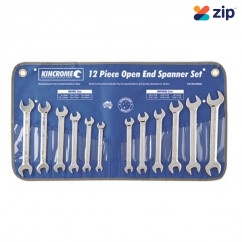 Kincrome K3042 - 12 Piece Imperial & Metric Open End Spanner Set