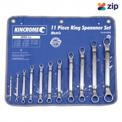Kincrome K3050 - 11 Piece Metric Ring Spanner Set Spanner