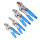 Kincrome K40081 - 4pce Soft Grip Long Nose & Curved Jaw Locking Plier Set