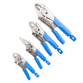 Kincrome K40081 - 4pce Soft Grip Long Nose & Curved Jaw Locking Plier Set Plier Kincrome K40081 - 4pce Soft Grip Long Nose & Curved Jaw Locking Plier Set Plier