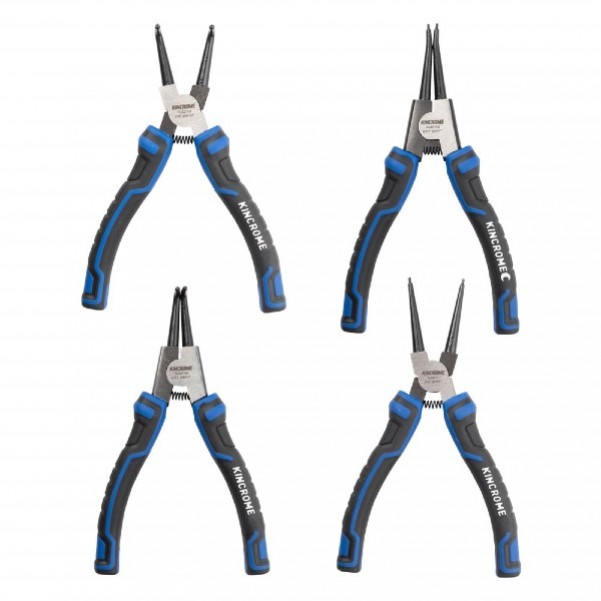 Kincrome K4229 - 4 Pieces 175mm (7") Circlip Plier Set