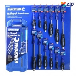 Kincrome K50008 - 37 Piece 'Go Through' Screwdriver Merchandiser