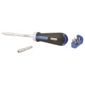 Kincrome K5017 - 9 Piece Ratcheting Screwdriver Screwdriver