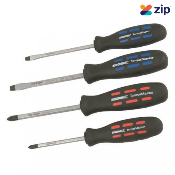 Kincrome K5032 - 4 Piece TorqueMaster Screwdriver Set Screwdriver