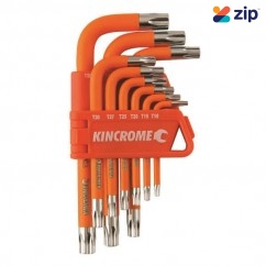 Kincrome K5145 - 9 Piece Short Series Tamperproof Torx Key Set