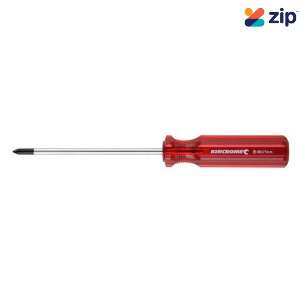 Kincrome K5177 - No.0 x 75mm Phillips Thru-Tang Screwdriver Screwdrivers