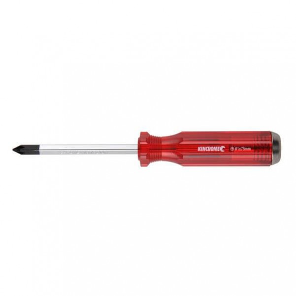 Kincrome K5179 - No.1 x 75mm Phillips Thru-Tang Screwdriver