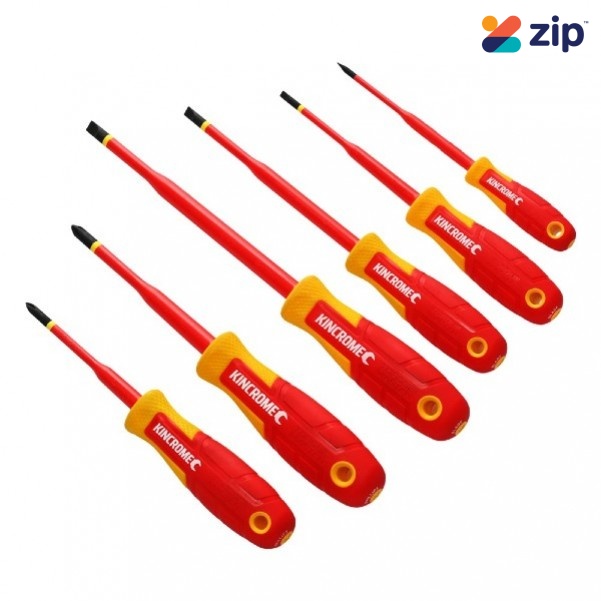 Kincrome K5618 - 6 Piece TorqueMaster VDE Screwdriver Set Screwdriver Sets
