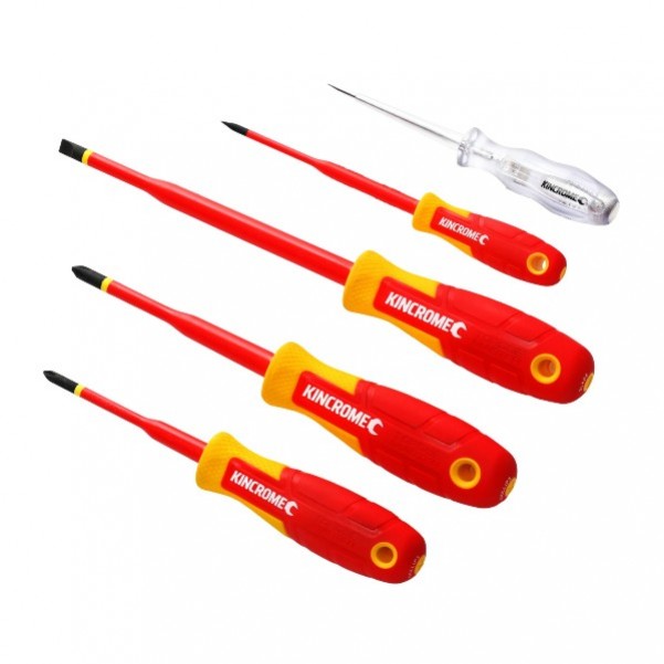 Kincrome K5620 - 5 Piece TorqueMaster VDE Screwdriver Set