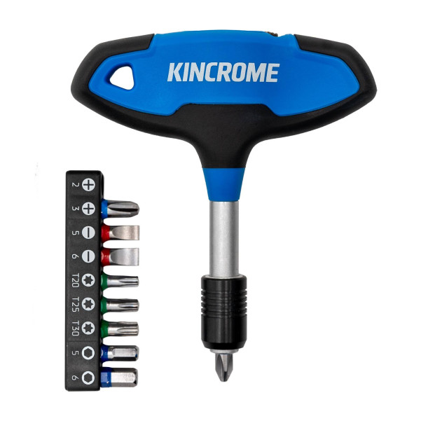 Kincrome K5692 - Ratcheting T-Handle Set 10 Piece Hex & Torx Key Kincrome K5692 - Ratcheting T-Handle Set 10 Piece Hex & Torx Key