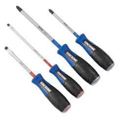 Kincrome K5701 - 4 Piece Thru Tang Screwdriver Set Screwdrivers