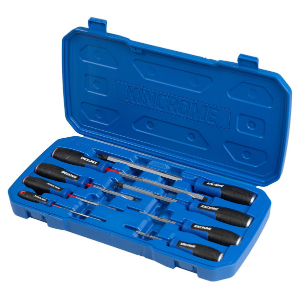 Kincrome K5703 - 8 Piece Thru Tang Screwdriver Set Screwdrivers Kincrome K5703 - 8 Piece Thru Tang Screwdriver Set Screwdrivers
