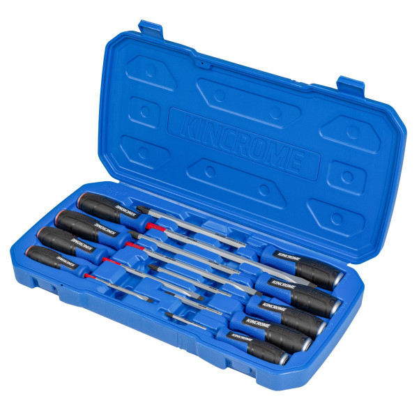 Kincrome K5704 - 9 Piece Thru Tang Screwdriver Set Screwdrivers Kincrome K5704 - 9 Piece Thru Tang Screwdriver Set Screwdrivers