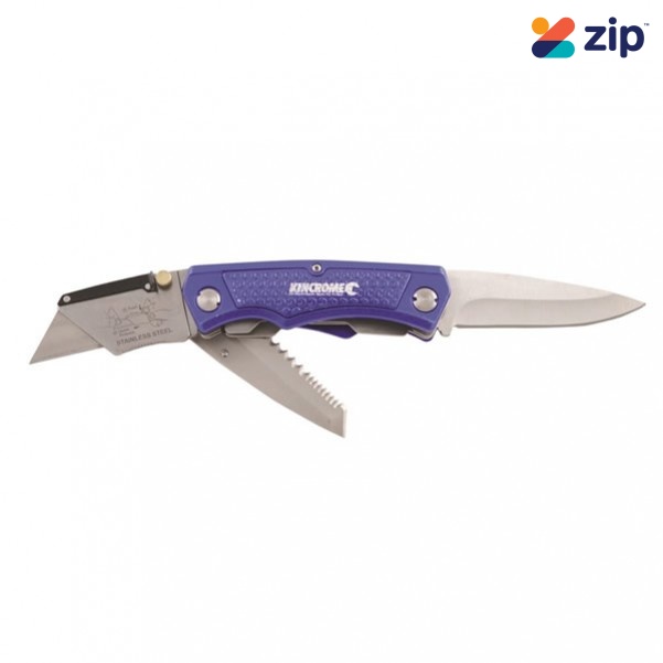 Kincrome K6101 - Tri Blade Heavy Duty Folding Utility Knife