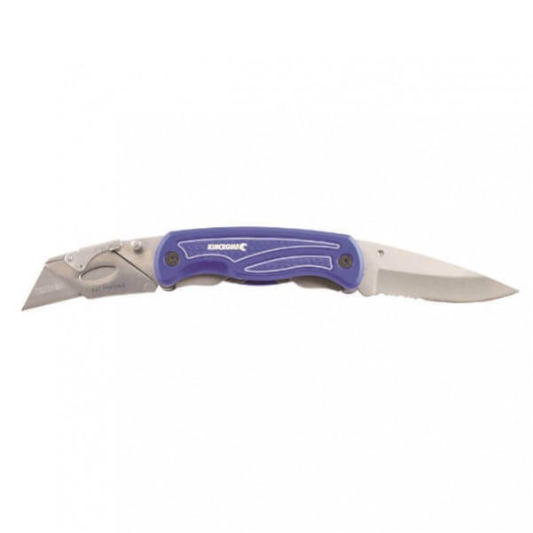 Kincrome K6102 - Twin Blade Folding Utility Knife