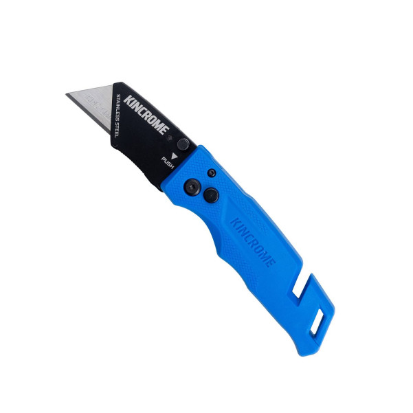 Kincrome K6115 - High Impact Folding Utility Knife Blade Storage Cutting Knives Kincrome K6115 - High Impact Folding Utility Knife Blade Storage Cutting Knives