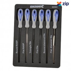 Kincrome K6304 - 6 Piece 100mm 4" Mini File Set