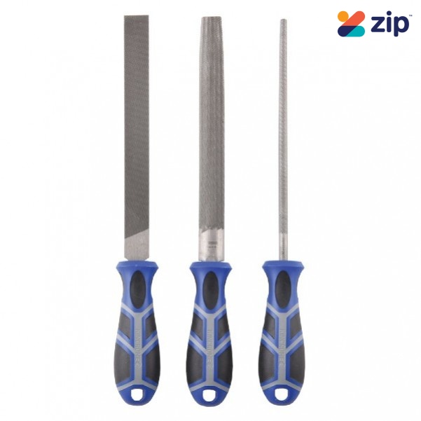 Kincrome K6308 - 3 Piece 200mm 8" File Set Scraping Tools