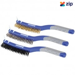 Kincrome K6370 - 3 Piece Large Wire Brush Set