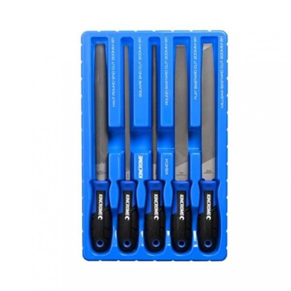 Kincrome K6404 - 5 Piece 120mm 8" File Set Files