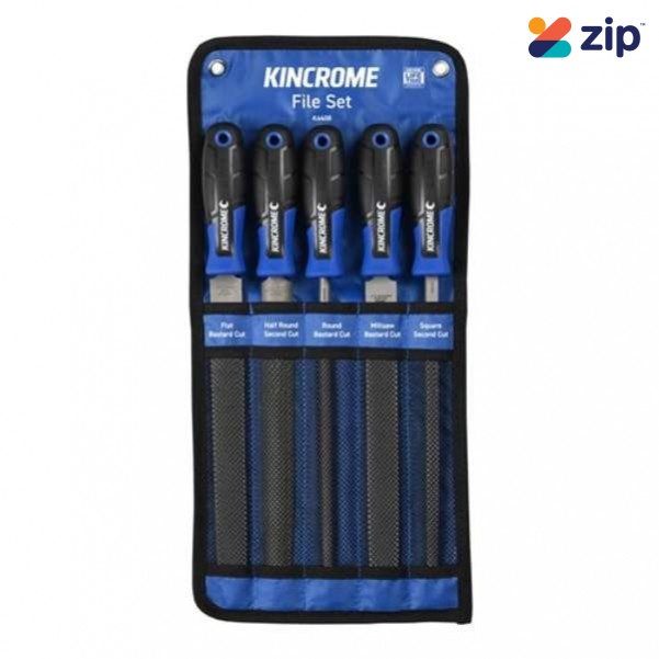 Kincrome K6408 - 5 Piece 250mm 10" File Set 