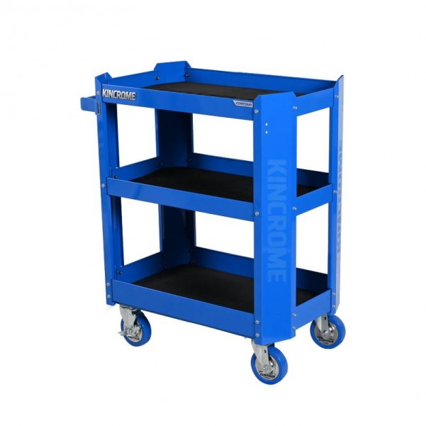Kincrome K72903 - 3-Tier 29" Blue Contour Tool Cart Tool Trolleys