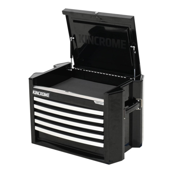 Kincrome K72915B - 29" CONTOUR Extra Wide 5 Drawer Tool Chest Black Tool Chests & Trolleys Kincrome K72915B - 29" CONTOUR Extra Wide 5 Drawer Tool Chest Black Tool Chests & Trolleys