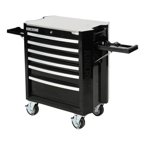 Kincrome K72926B - 29" CONTOUR 6 Drawer Tool Trolley Black Tool Chests & Trolleys Kincrome K72926B - 29" CONTOUR 6 Drawer Tool Trolley Black Tool Chests & Trolleys