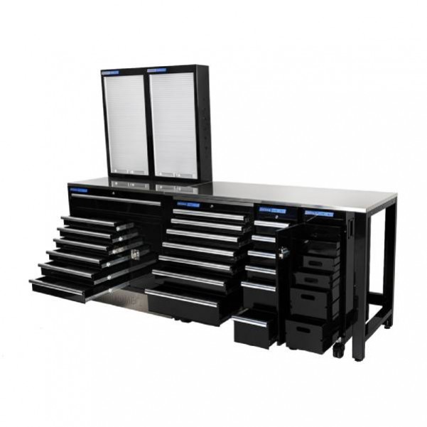 Kincrome K7377 - 7 Piece 20 Drawer Trade Centre Ultimate Pro Workshop Set Tool Chests & Trolleys