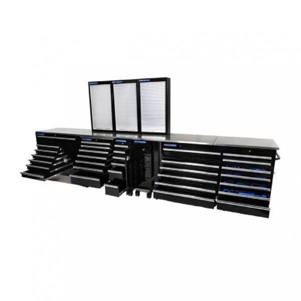 Kincrome K7379 - 9 Piece 33 Drawer Trade Centre Ultimate Storage Pro-Workshop Set Tool Chests & Trolleys