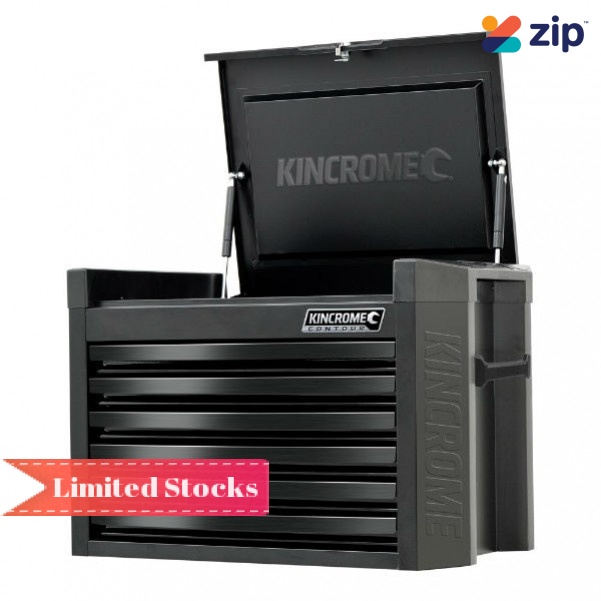 Kincrome K7526 - CONTOUR 6 Drawer Black Series Tool Chest Tool Cases