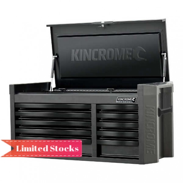 Kincrome K7540 CONTOUR 10 Drawer Black Wide Tool Chest