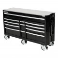 Kincrome K76112B - 12 Drawer 60" Black CONTOUR Tool Trolley Tool Chests & Trolleys