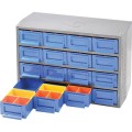 Kincrome K7640 - 16 Drawer / 64 Tray Interlockable Multi Cabinet 9312753026543