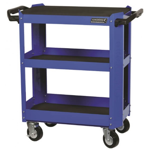 Kincrome K7743 - 3-Tier Heavy Duty Contour Tool Cart Workshop Trolleys